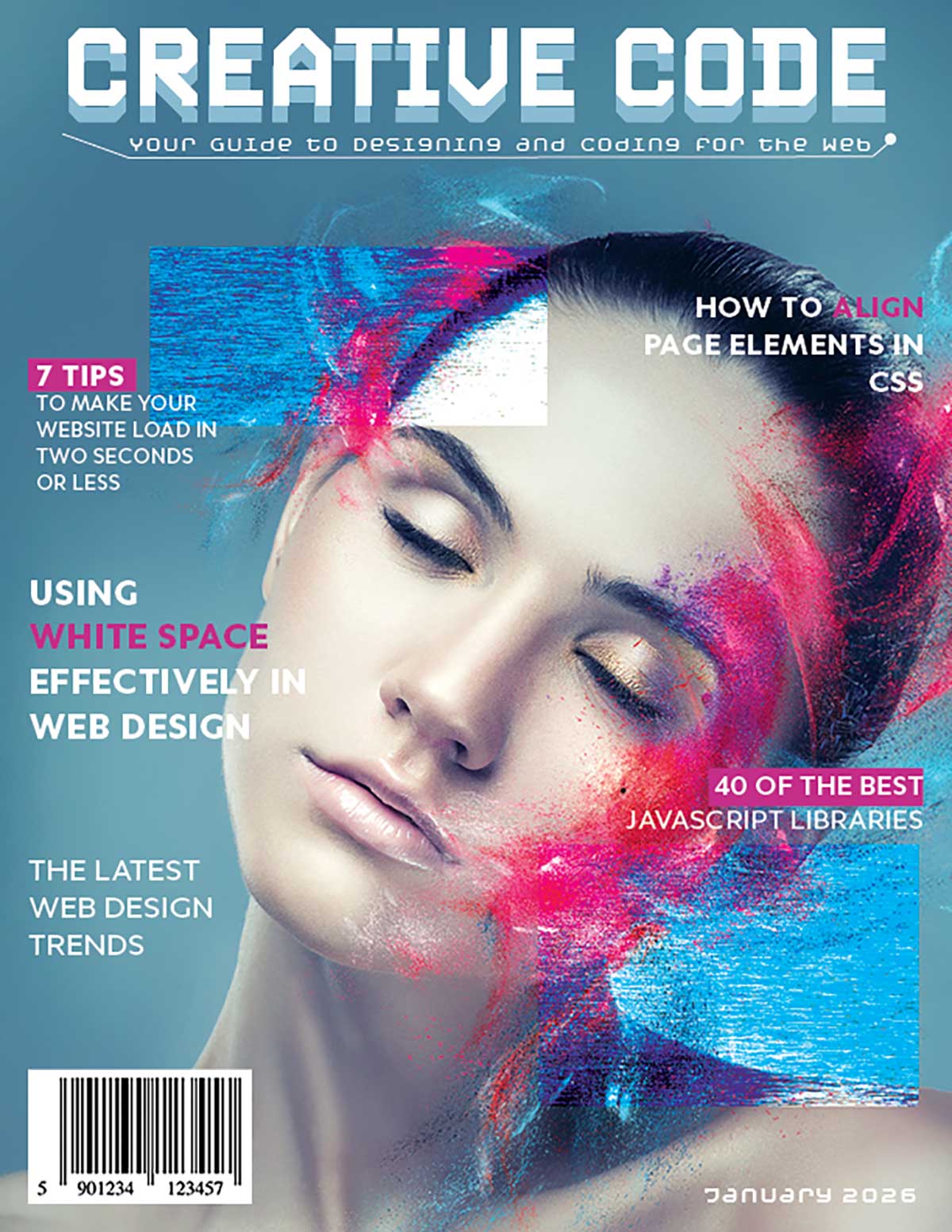 magazine - creative code page 1