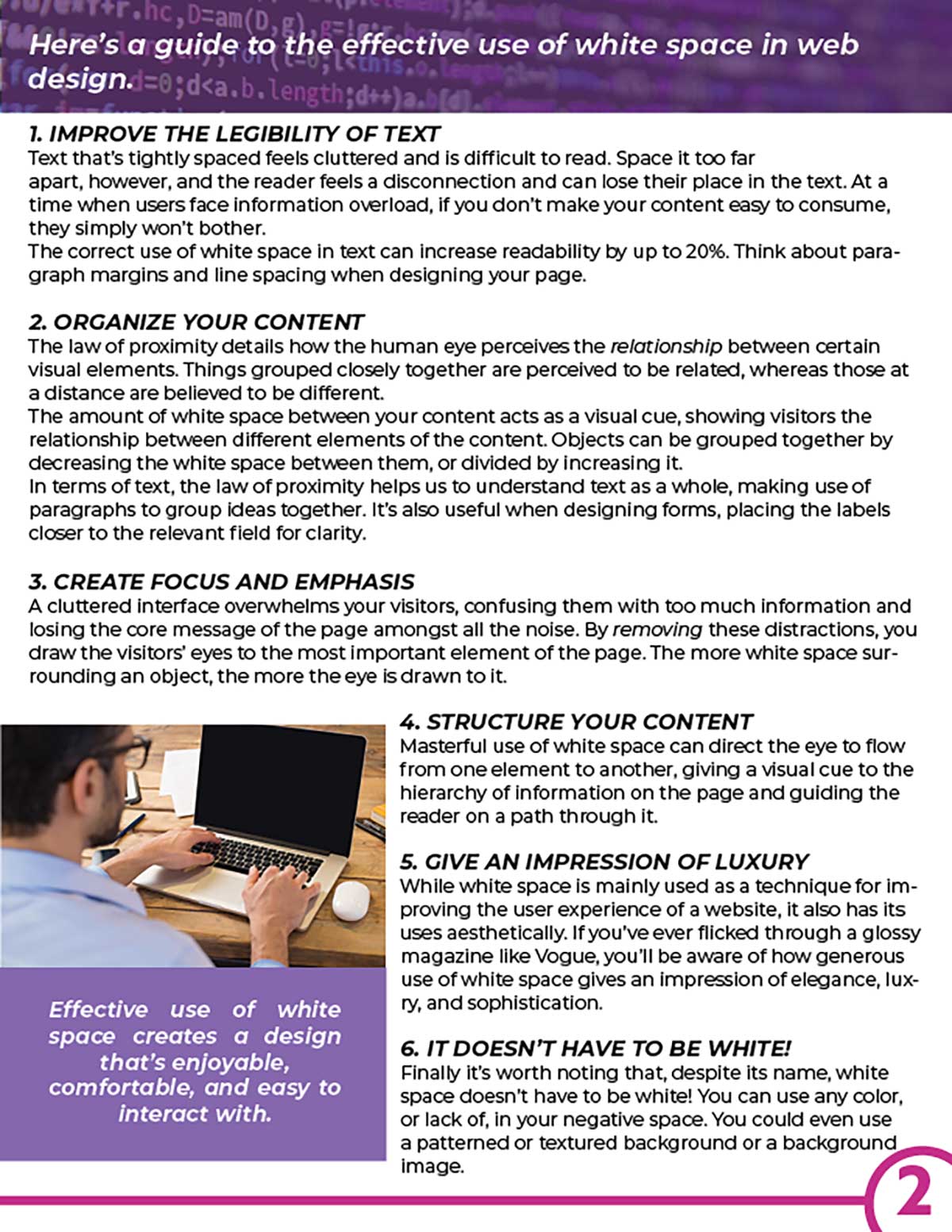 magazine - creative code page 3