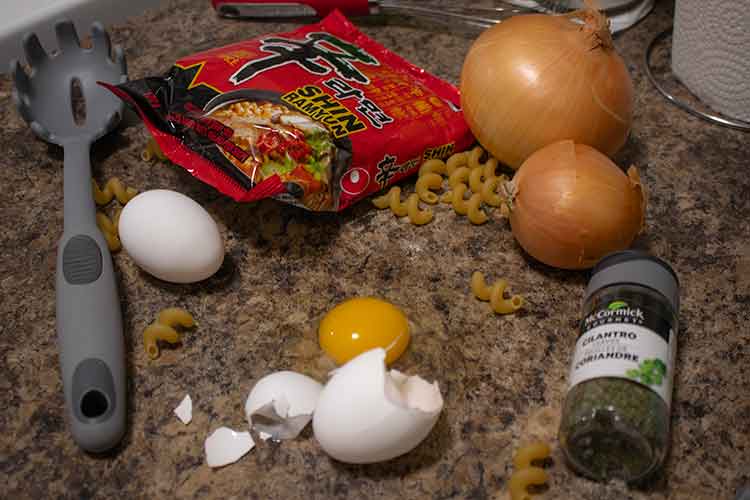 person doing homework