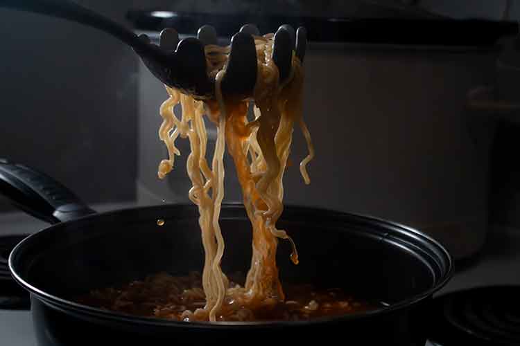 person doing homework