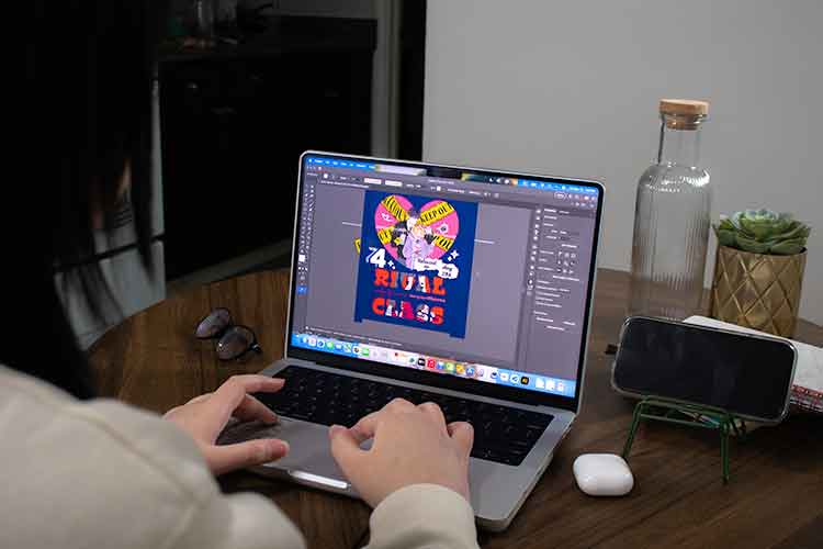 person doing homework